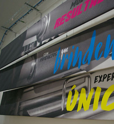 large format printing for special events and trade shows