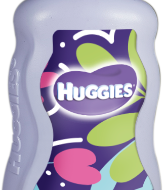 Huggies Hypoallergenic Cream Label