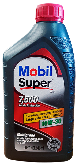 Mobil Super 20W-50 Label